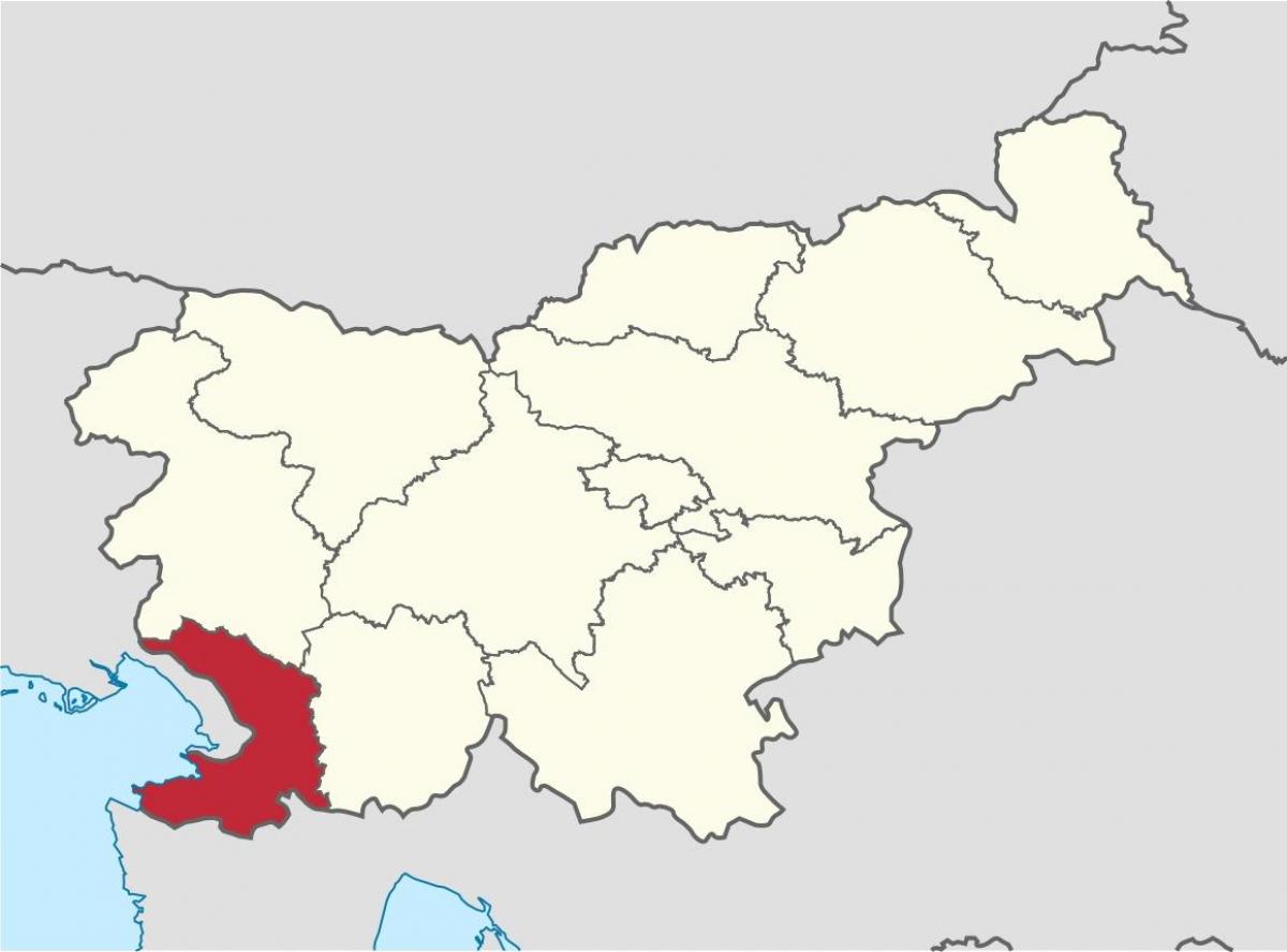 Mapa karst Eslovenia