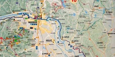 Mapa Eslovenia txirrindularitza